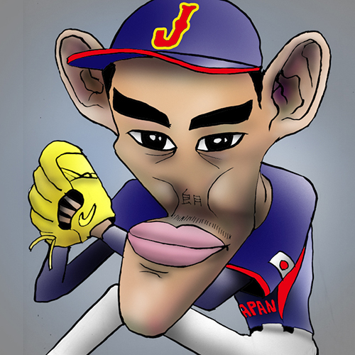 有名人の似顔絵