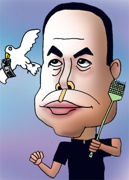 有名人の似顔絵