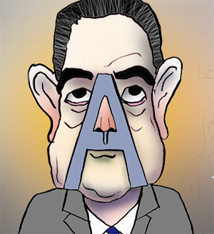 有名人の似顔絵