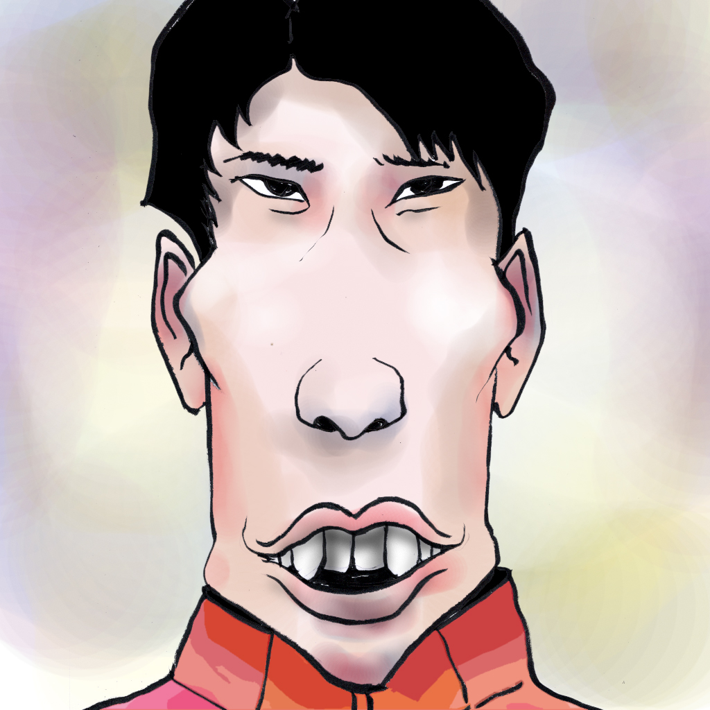 有名人の似顔絵