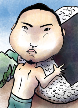 有名人の似顔絵