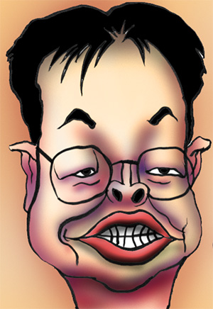 有名人の似顔絵