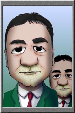 有名人の似顔絵