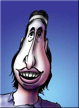 有名人の似顔絵