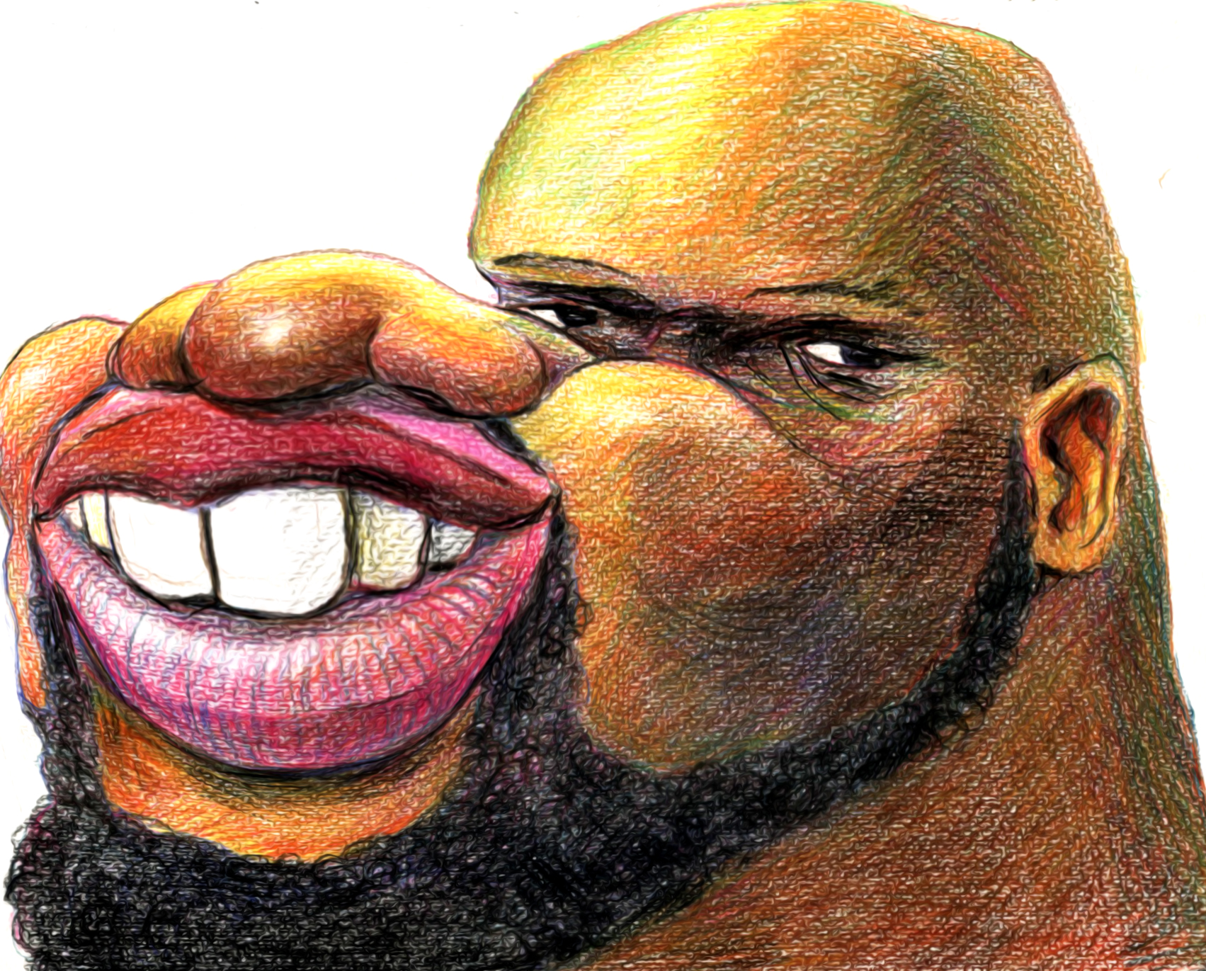 有名人の似顔絵