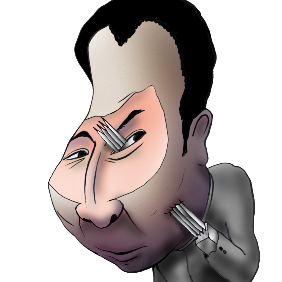 有名人の似顔絵