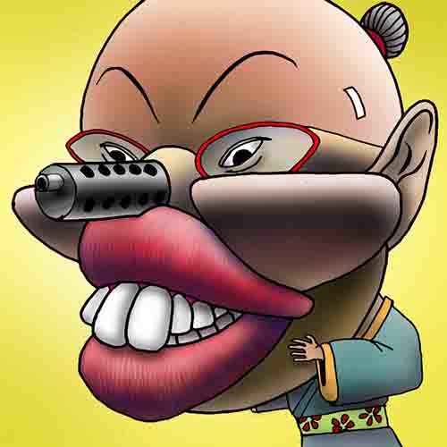 有名人の似顔絵