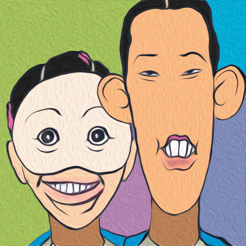 有名人の似顔絵