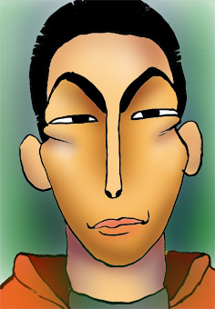 有名人の似顔絵