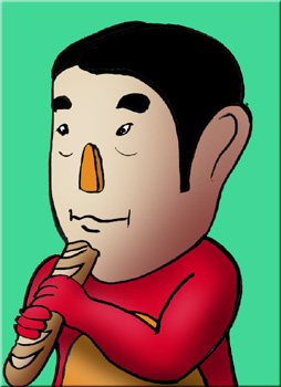 有名人の似顔絵