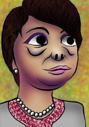 有名人の似顔絵