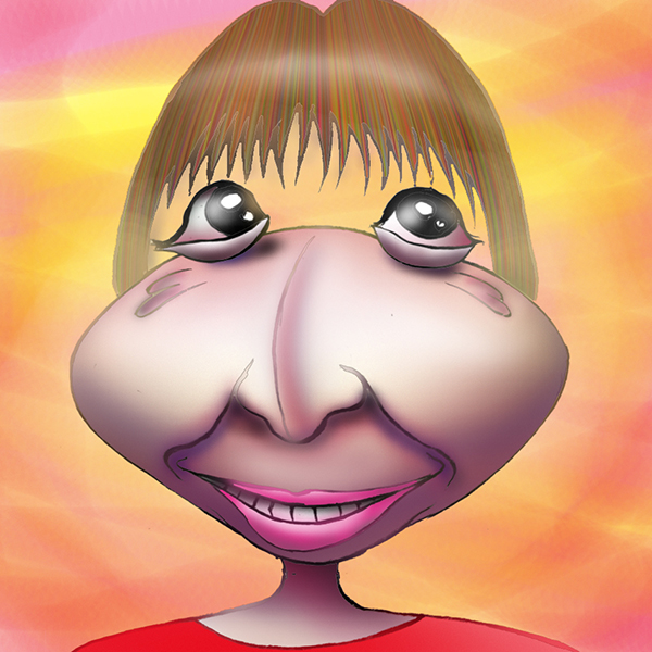 有名人の似顔絵