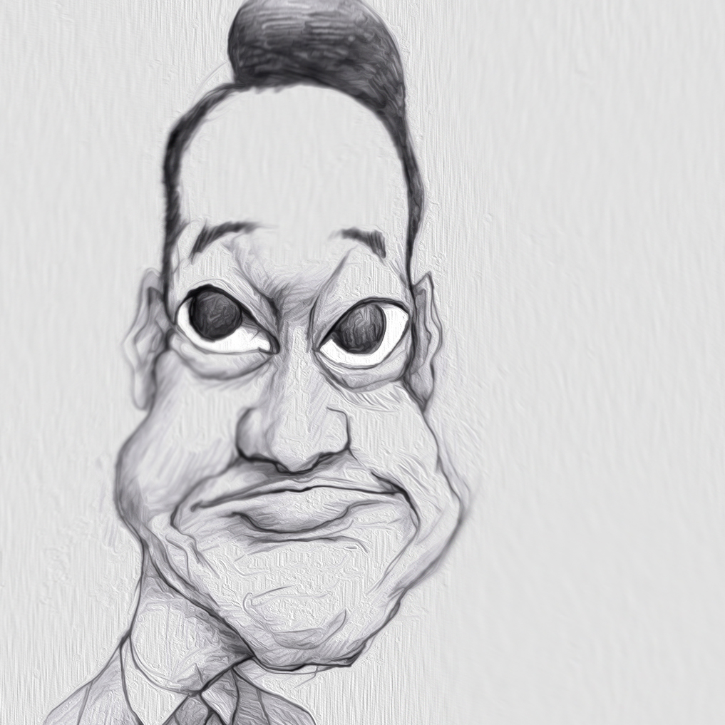 有名人の似顔絵