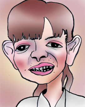 有名人の似顔絵