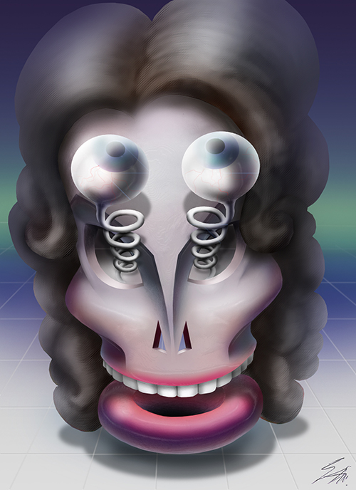 有名人の似顔絵