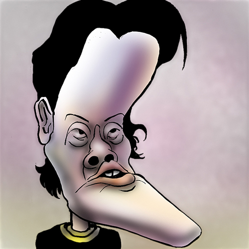 有名人の似顔絵