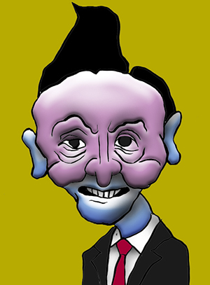 有名人の似顔絵