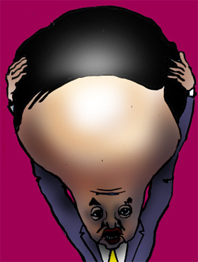 有名人の似顔絵