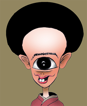 有名人の似顔絵