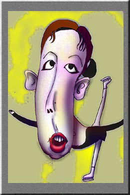 有名人の似顔絵