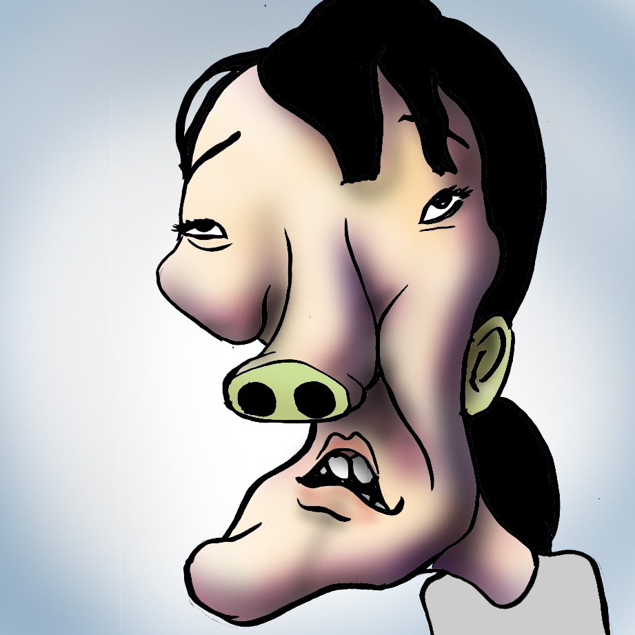 有名人の似顔絵