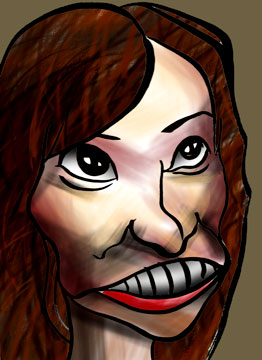 有名人の似顔絵