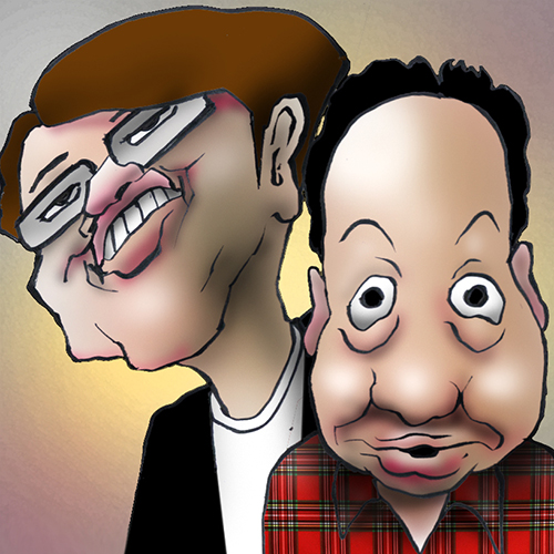 有名人の似顔絵