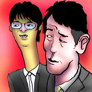 有名人の似顔絵