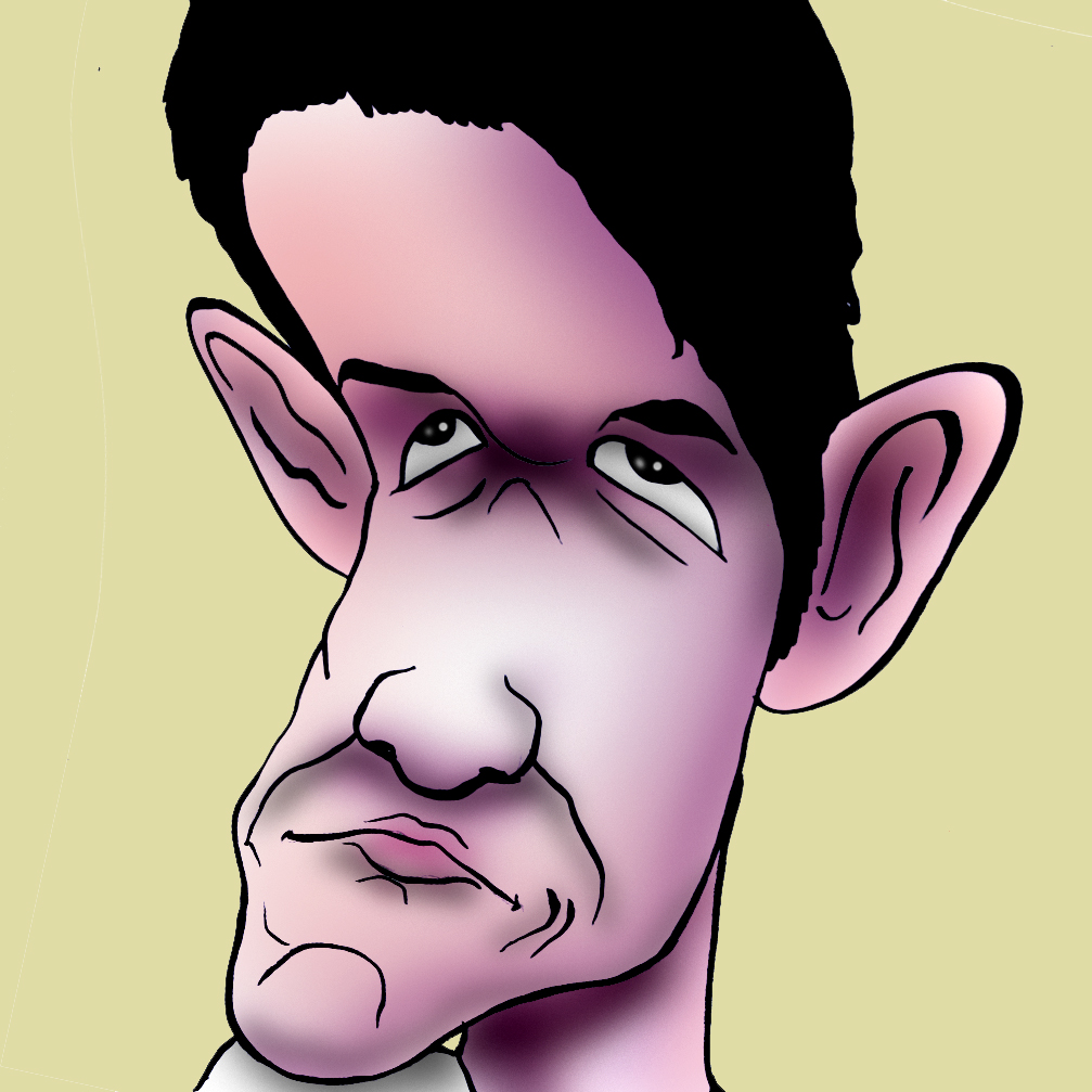 有名人の似顔絵