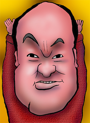 有名人の似顔絵