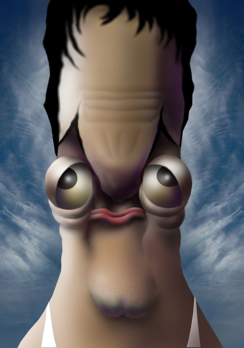 有名人の似顔絵