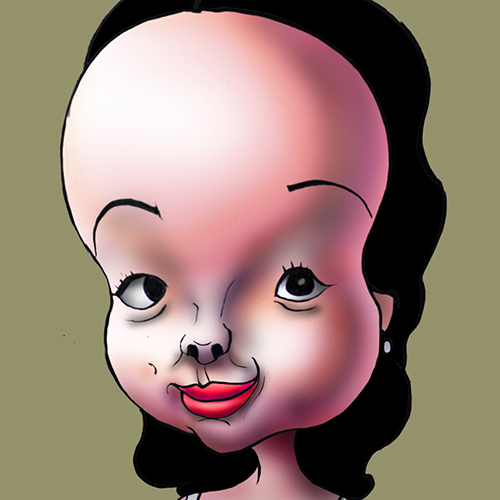 有名人の似顔絵