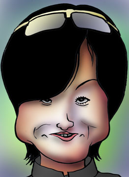 有名人の似顔絵