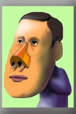 有名人の似顔絵