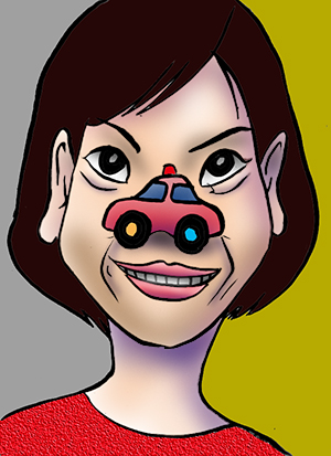 有名人の似顔絵