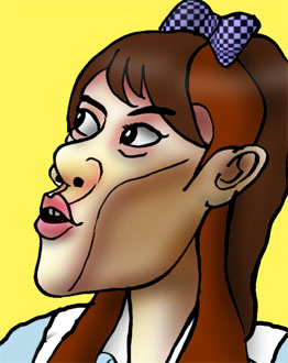 有名人の似顔絵