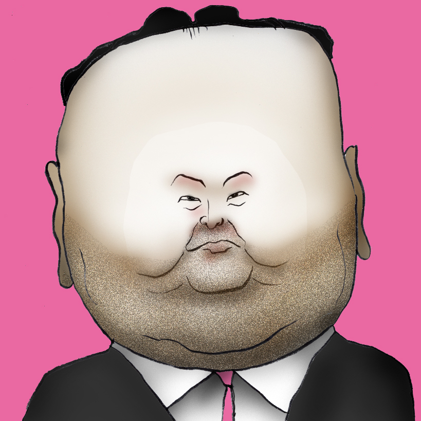 有名人の似顔絵