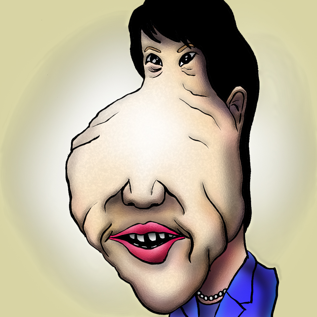 有名人の似顔絵