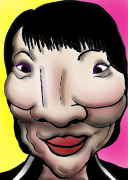 有名人の似顔絵