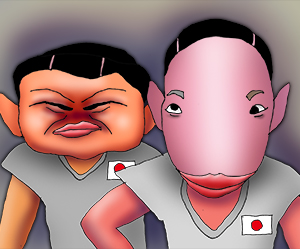 有名人の似顔絵