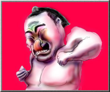 有名人の似顔絵