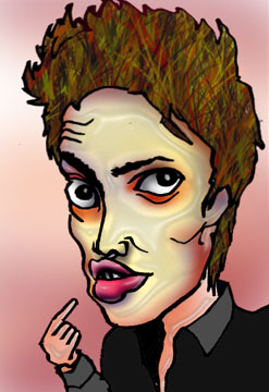 有名人の似顔絵