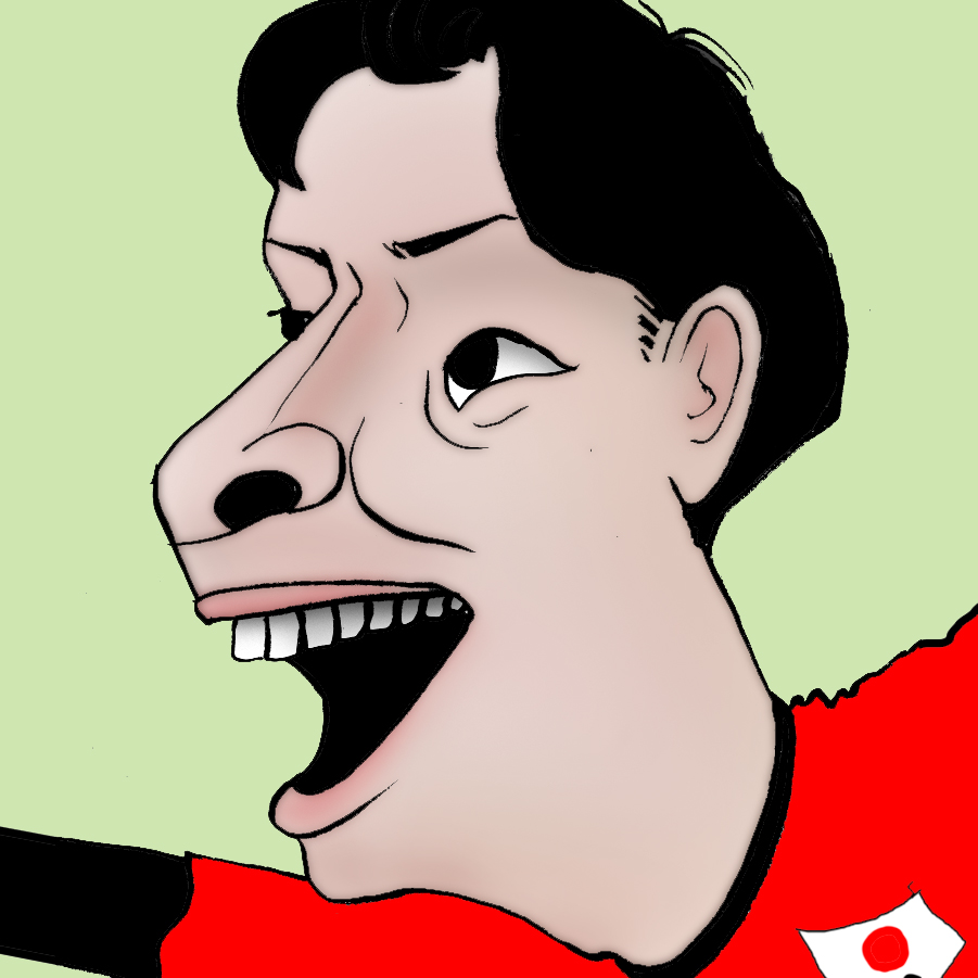 有名人の似顔絵