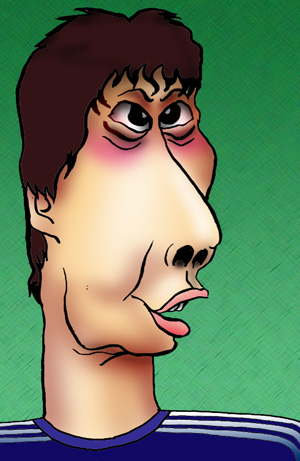 有名人の似顔絵