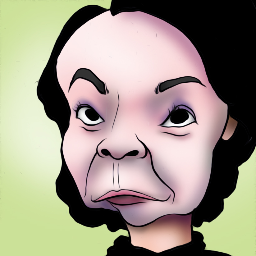 有名人の似顔絵