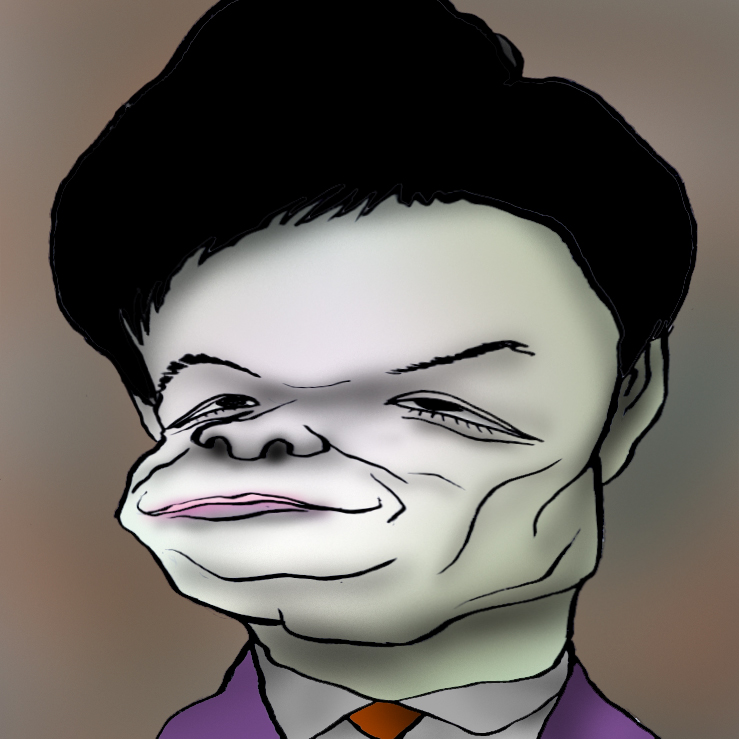 有名人の似顔絵