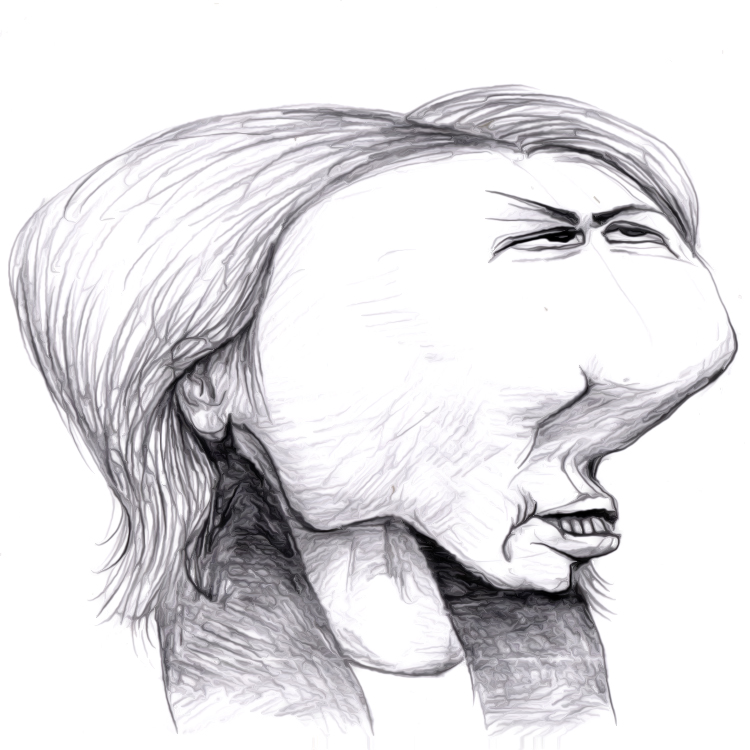 有名人の似顔絵