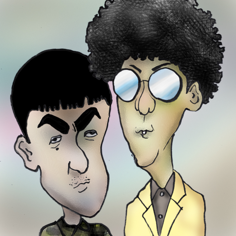 有名人の似顔絵