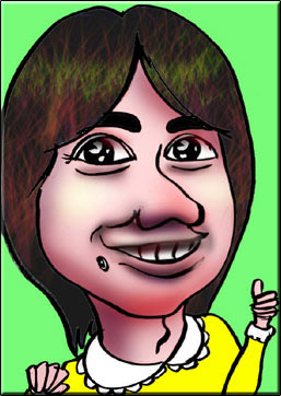 有名人の似顔絵