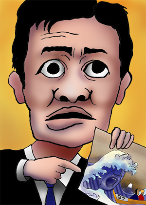 有名人の似顔絵